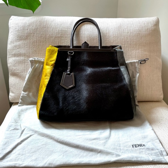 Fendi 2jours top handle satchel - Picture 11 of 12